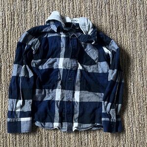 Hurley Boys Hooded Flannel